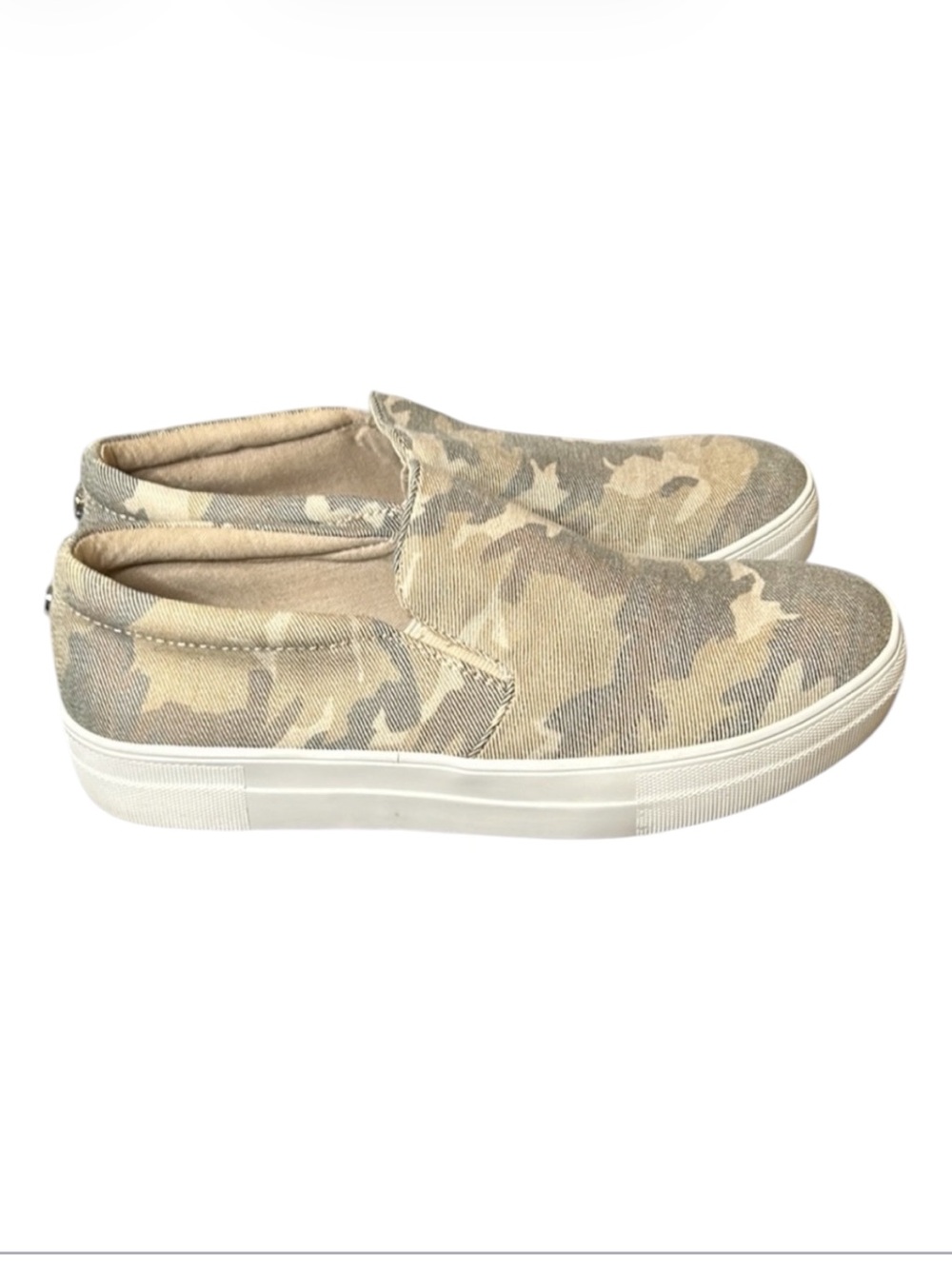 Steve Madden Gills-C Camo Slip On Sneaker Shoe Women Size 10